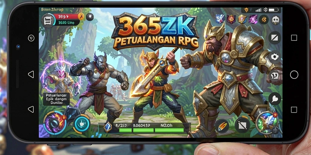Gameplay RPG yang seru dan interaktif di 365ZK.