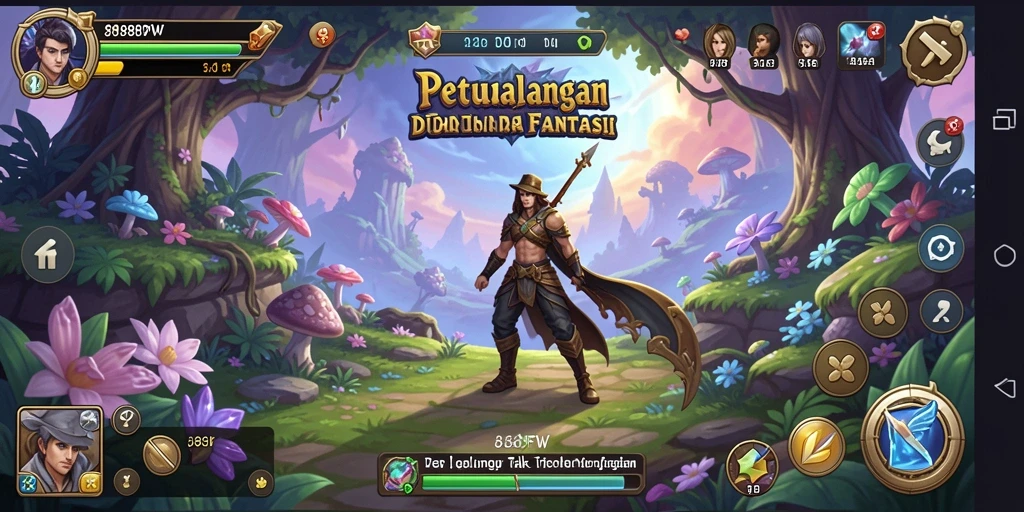 Gameplay menakjubkan dari 888FW dengan grafis yang menawan.