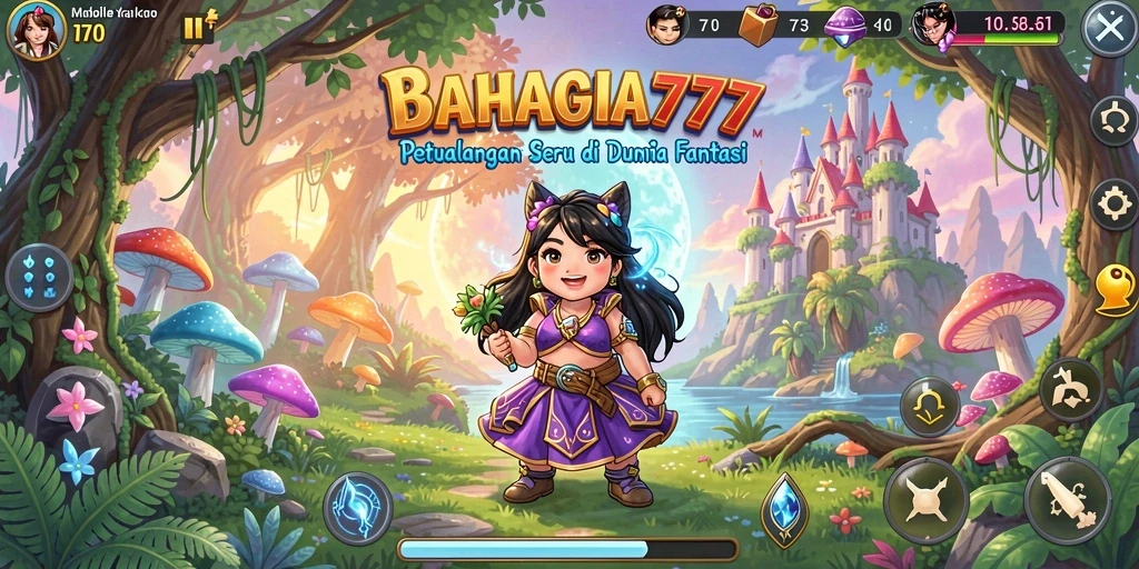Gameplay seru dari BAHAGIA777 dengan grafis memukau.