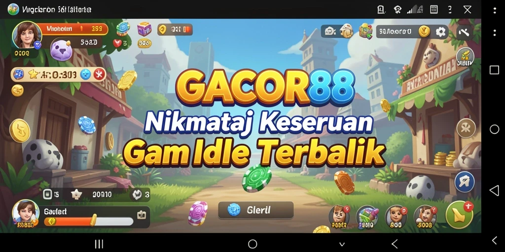 Tangkapan layar GACOR88 menampilkan gameplay yang mengasyikkan.