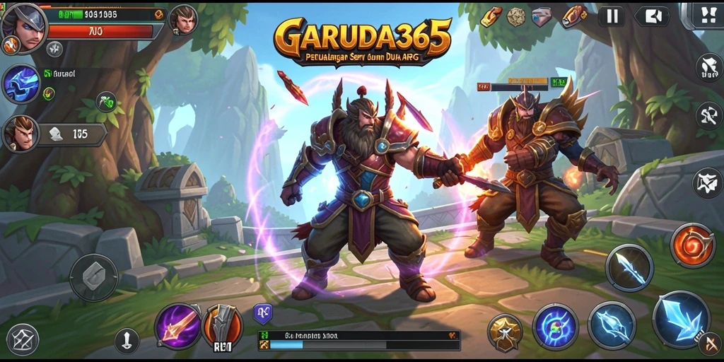 Tampilan menarik dari gameplay ARPG yang seru dan mendebarkan.