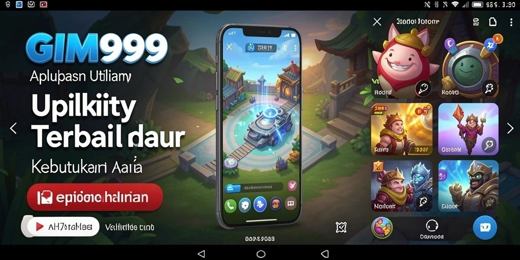 Tampilan antarmuka GIM999 yang user-friendly dan efisien.