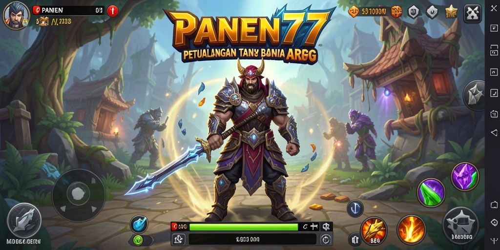 Gameplay seru dan aksi mendebarkan di PANEN77.