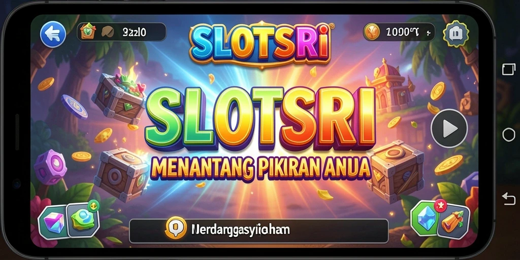 Tampilan gameplay <strong>SLOTSRI</strong> dengan berbagai level puzzle menantang.