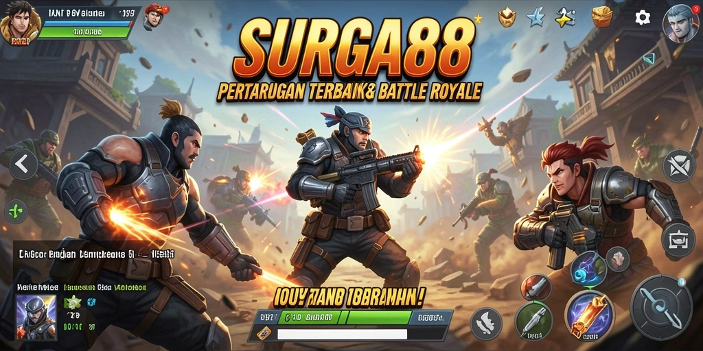 Tampilan gameplay SURGA88 yang seru dan menegangkan.