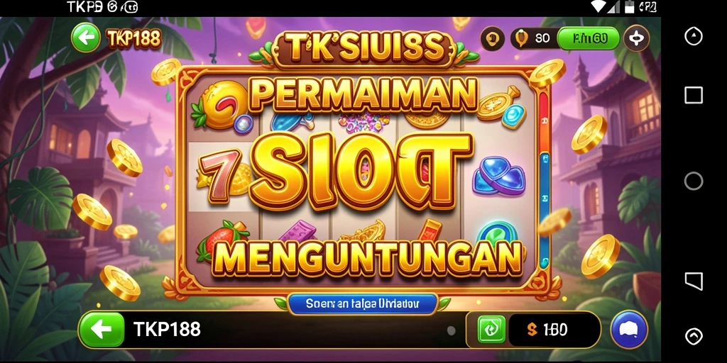 Tampilan gameplay menarik TKP188 dengan tema slot yang beragam.