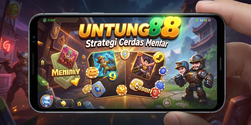 Tampilan gameplay yang menegangkan dalam UNTUNG88, penuh strategi.