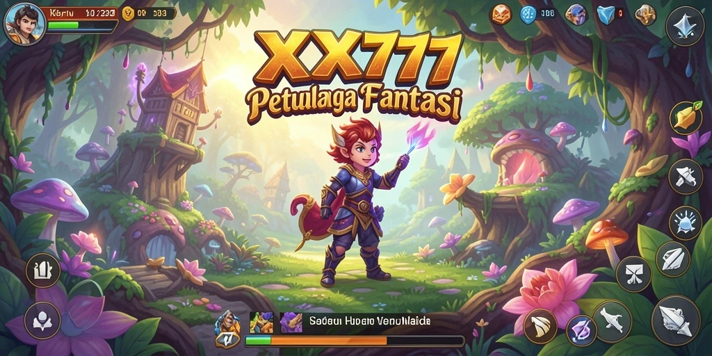 Screenshot utama XXX777 menampilkan aksi gameplay petualangan yang seru.